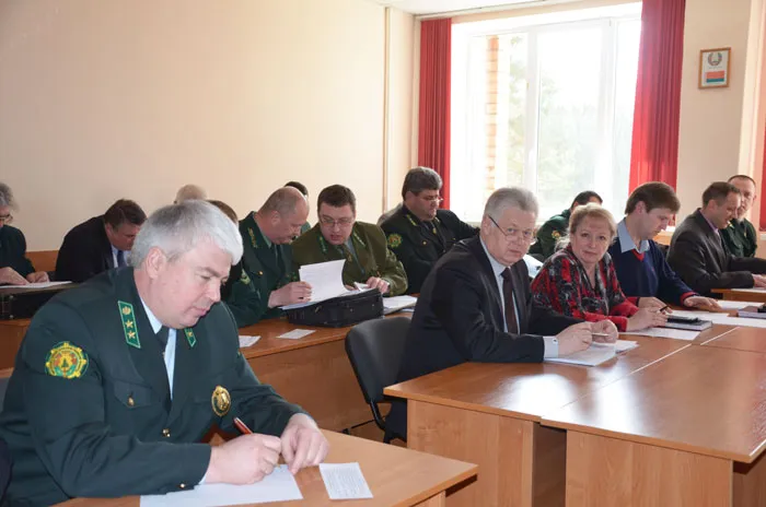Руководители организаций Минлесхоза сдавали экзамен по охране труда. фото